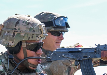 Multinational Range for NATO Battle Group Poland Soldiers