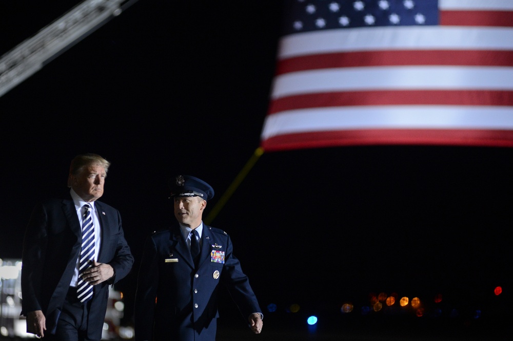 89th Airlift Wing transports freed American detainees from North Korea