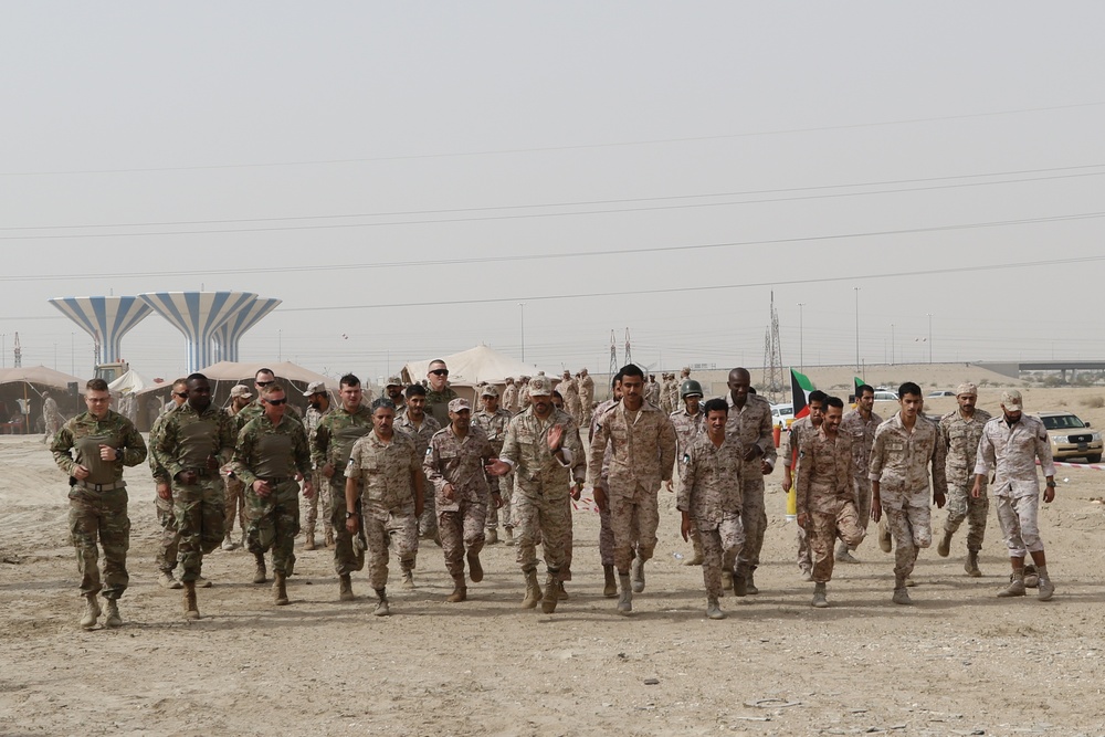 Kuwaiti Military Sports Day Competition