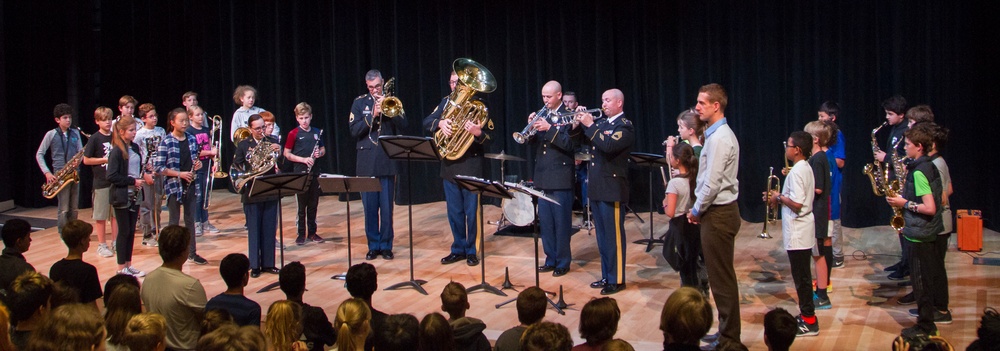 10th Mountain Division Band performs in Jordan