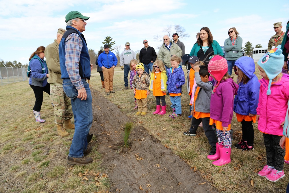 Community plants trees for 30th Arbor Day observance at Fort McCoy