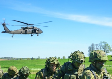 Air Cav partners with Estonia during Operation Hedgehog