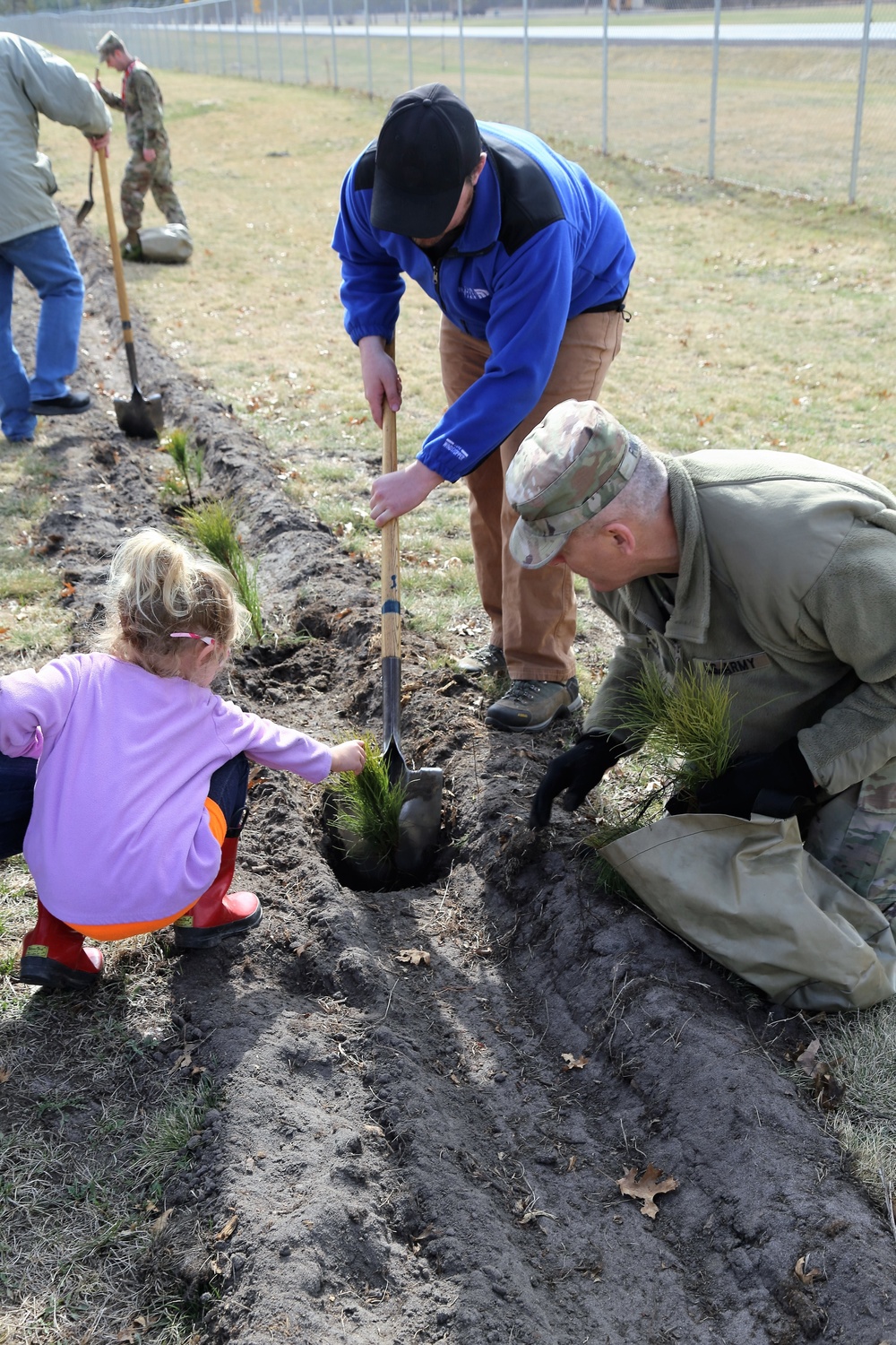 Community plants trees for 30th Arbor Day observance at Fort McCoy