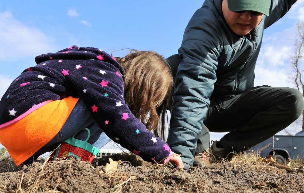 Community plants trees for 30th Arbor Day observance at Fort McCoy