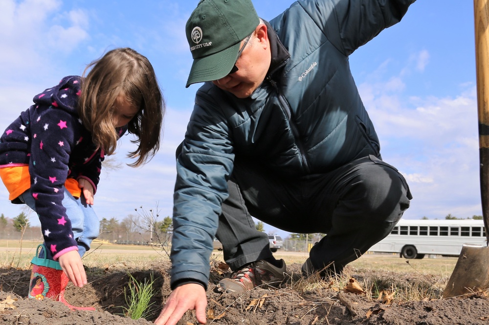 Community plants trees for 30th Arbor Day observance at Fort McCoy