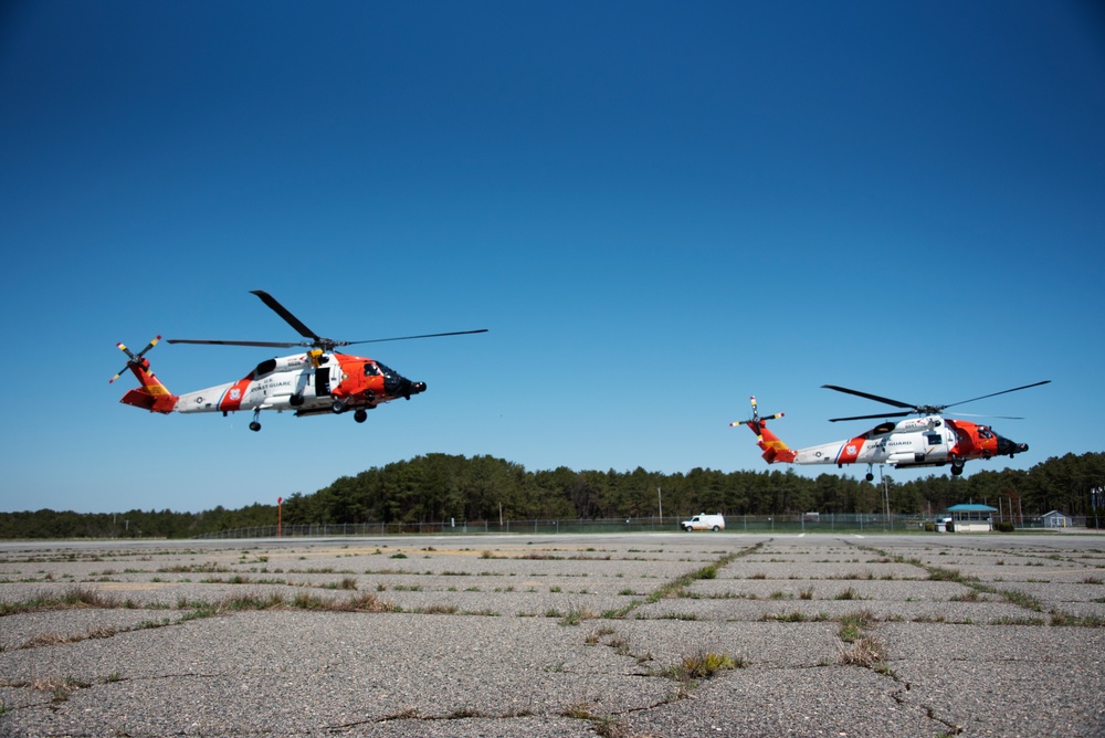 Coast Guard Air Station Cape Cod MH-60 Jayhawk helicopter