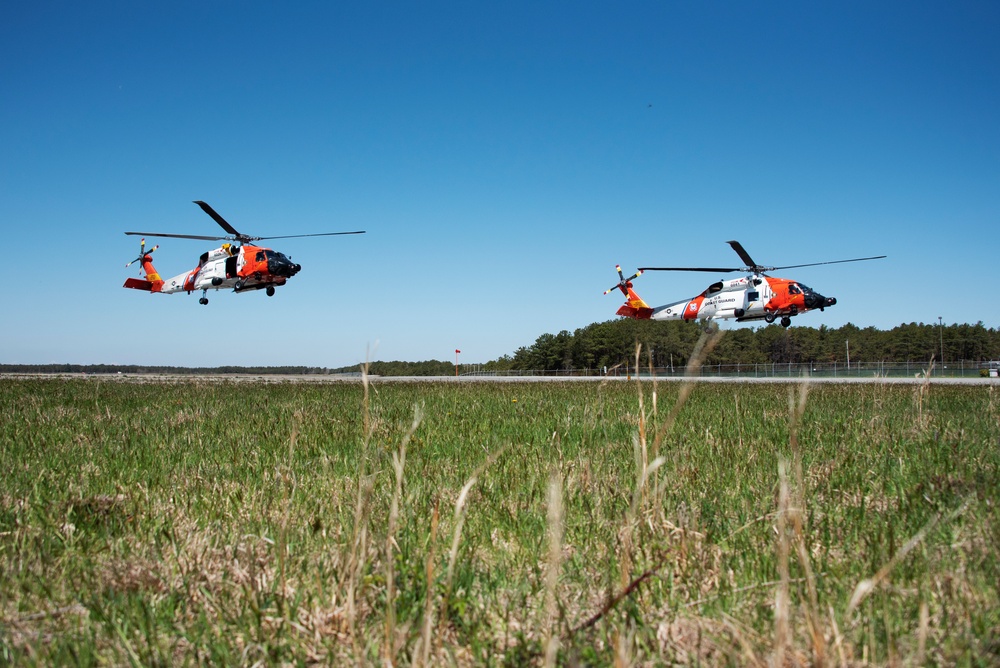 Coast Guard Air Station Cape Cod MH-60 Jayhawk helicopter