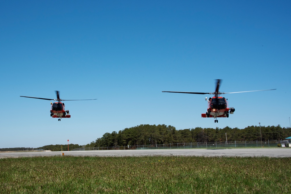 Coast Guard Air Station Cape Cod MH-60 Jayhawk helicopter