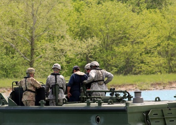 New Bridge Erection Boats provide more power and maneuverability to US Army Reserve Engineers