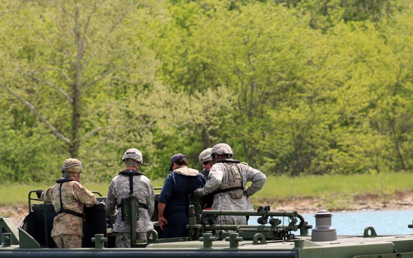 New Bridge Erection Boats provide more power and maneuverability to US Army Reserve Engineers
