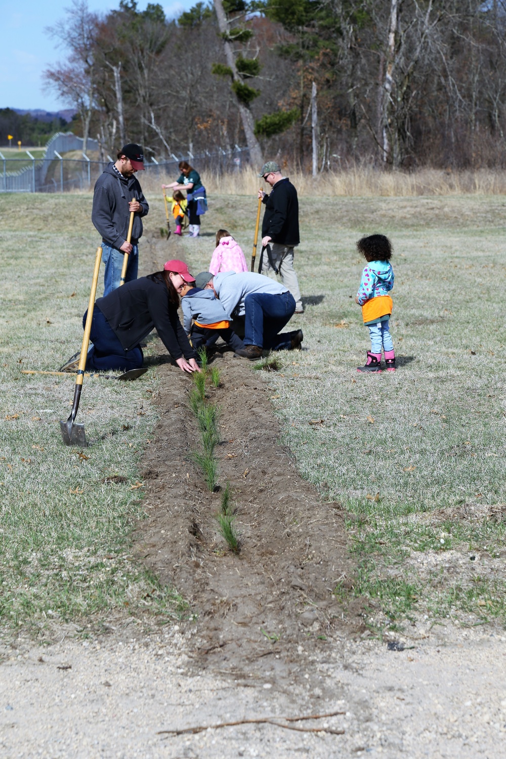 Community plants trees for 30th Arbor Day observance at Fort McCoy