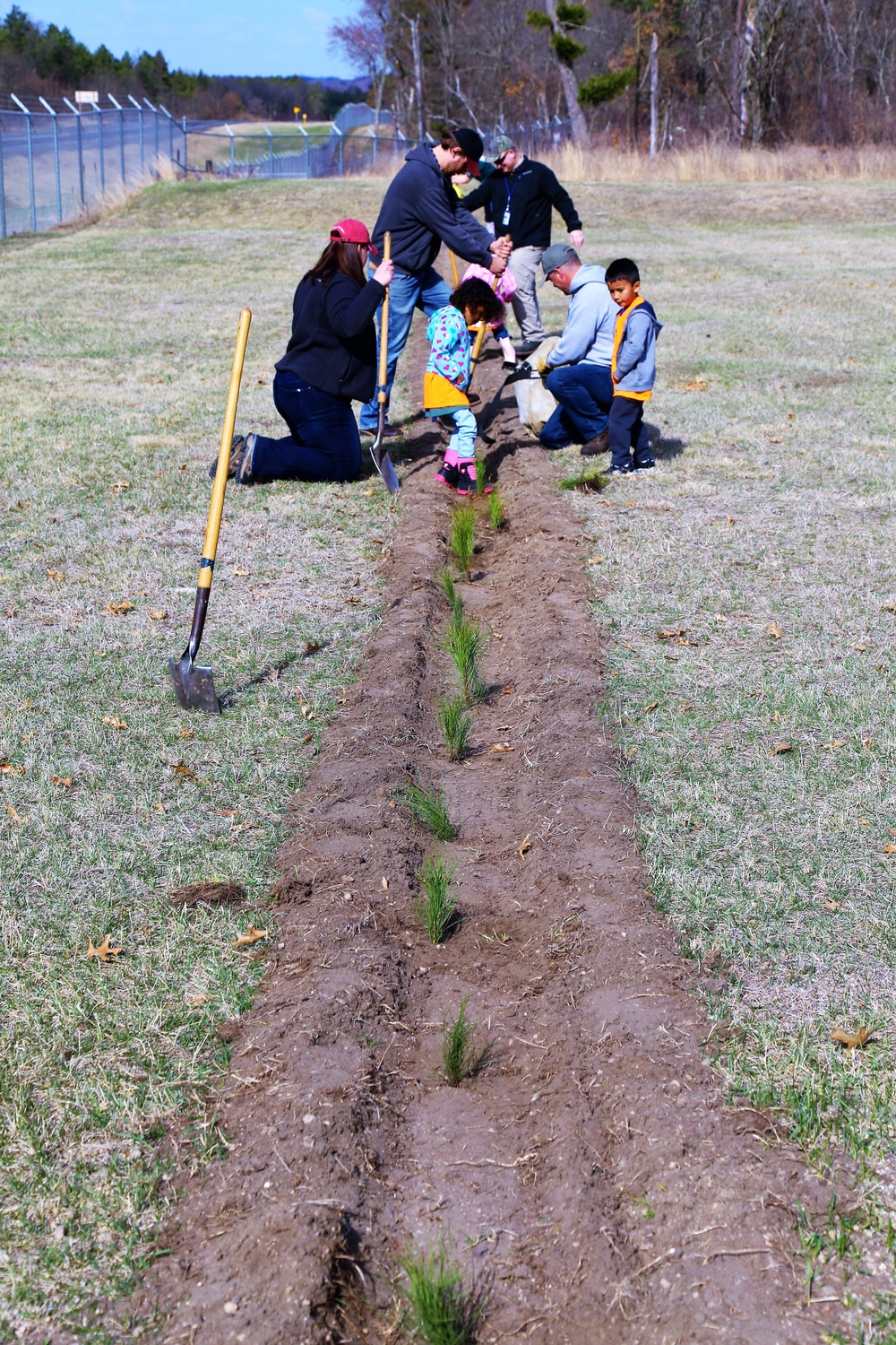 Community plants trees for 30th Arbor Day observance at Fort McCoy