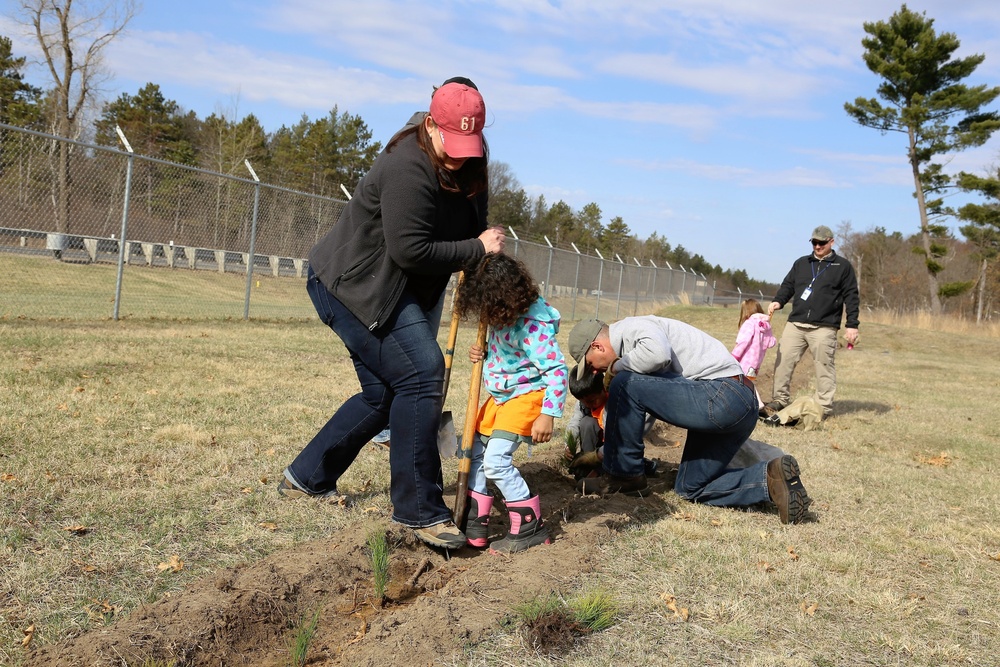 Community plants trees for 30th Arbor Day observance at Fort McCoy