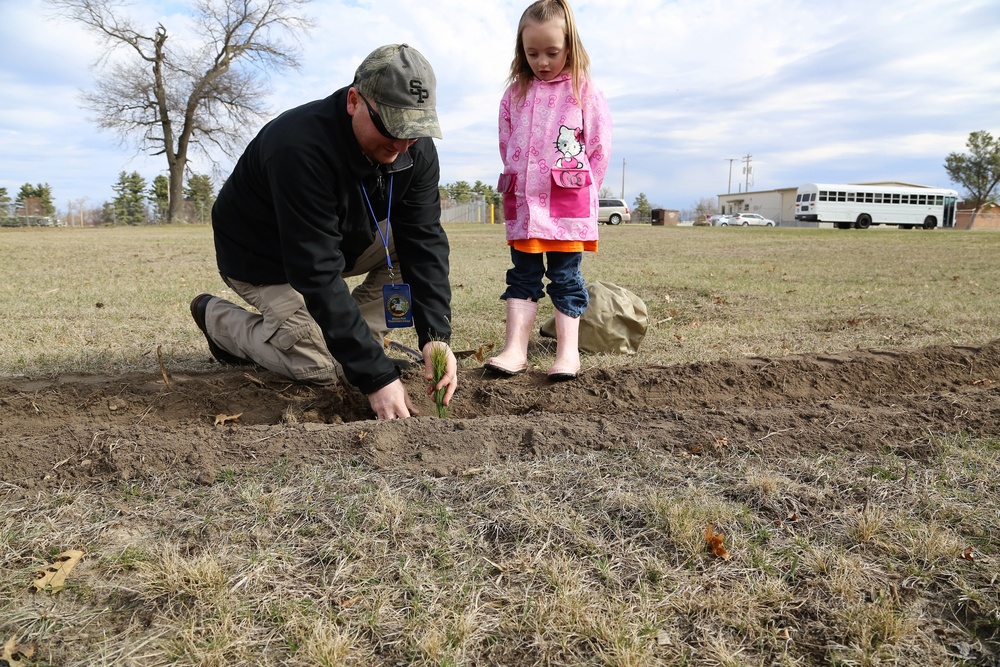 Community plants trees for 30th Arbor Day observance at Fort McCoy