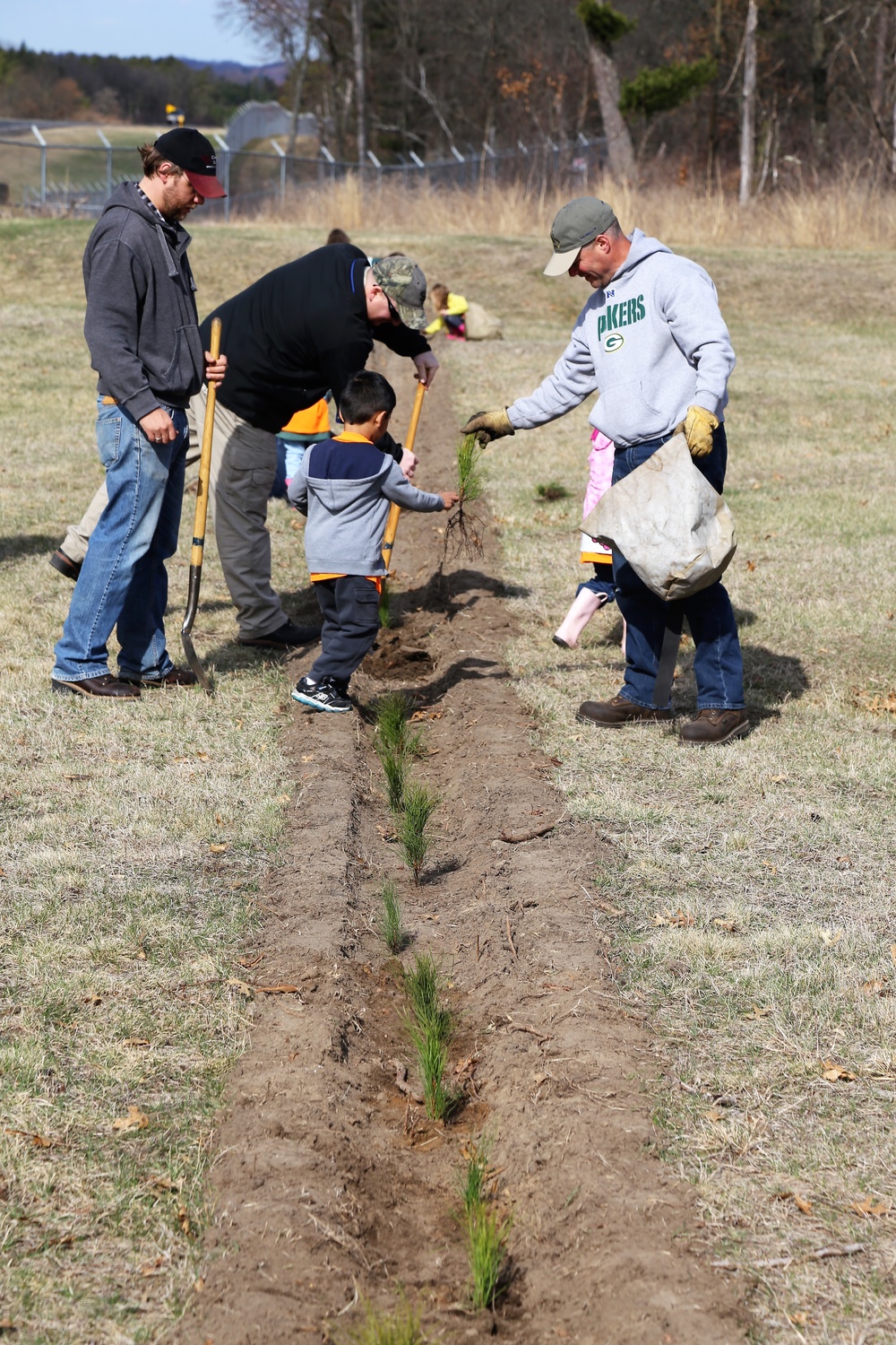 Community plants trees for 30th Arbor Day observance at Fort McCoy