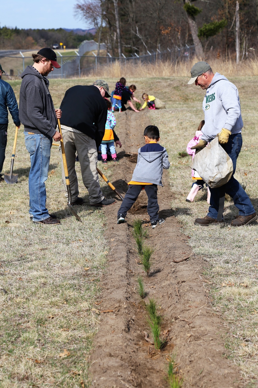 Community plants trees for 30th Arbor Day observance at Fort McCoy