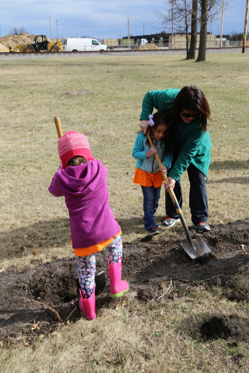 Community plants trees for 30th Arbor Day observance at Fort McCoy