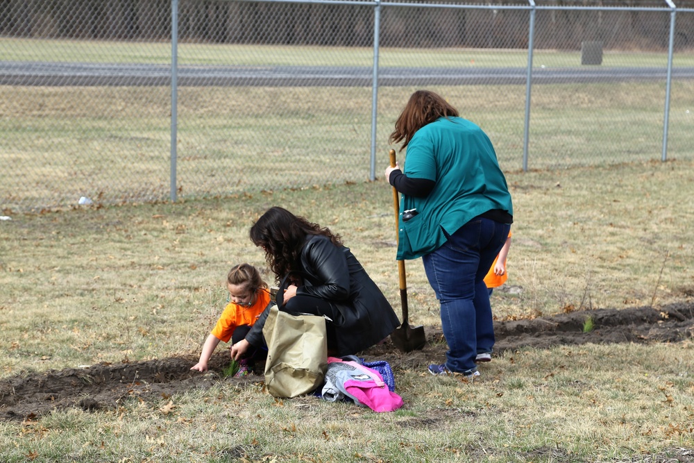 Community plants trees for 30th Arbor Day observance at Fort McCoy