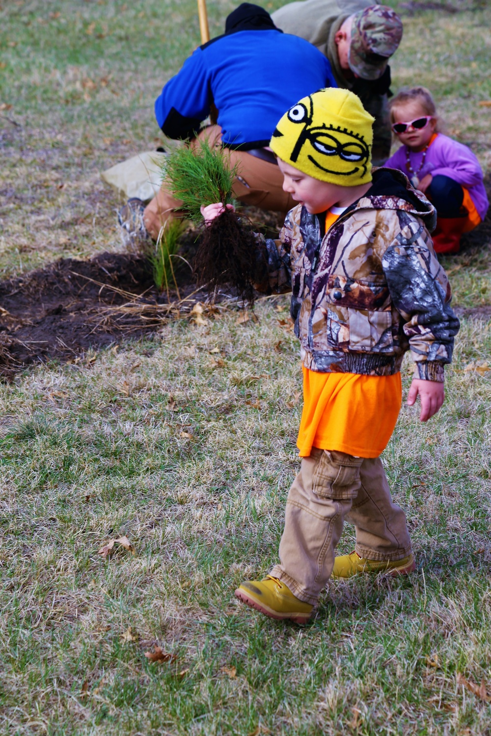 Community plants trees for 30th Arbor Day observance at Fort McCoy