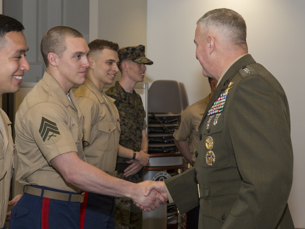 ACMC Visits MSG Marines in Berlin