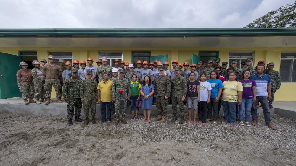 Balikatan 18: Brig. Gen. Weidley Visits Luga Elementary School