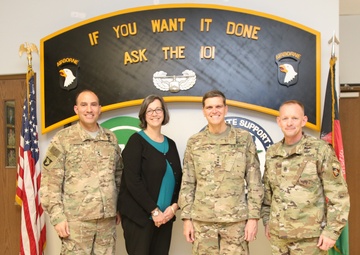CENTCOM commander visits troops in Afghanistan