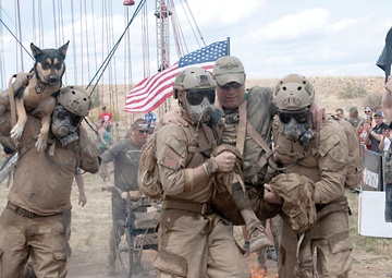 Spartan Race: Thousands tackle obstacles, terrain