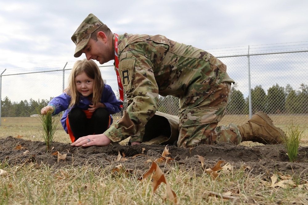 Community plants trees for 30th Arbor Day observance at Fort McCoy