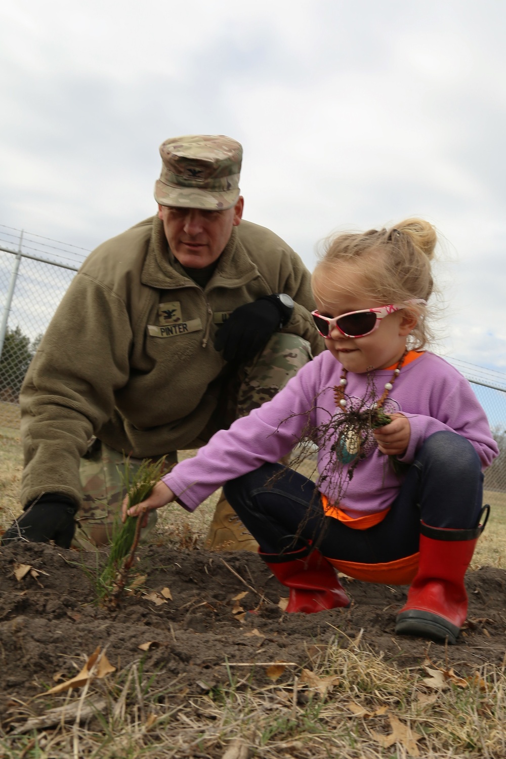 Community plants trees for 30th Arbor Day observance at Fort McCoy