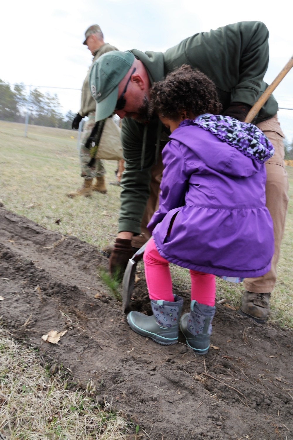 Community plants trees for 30th Arbor Day observance at Fort McCoy