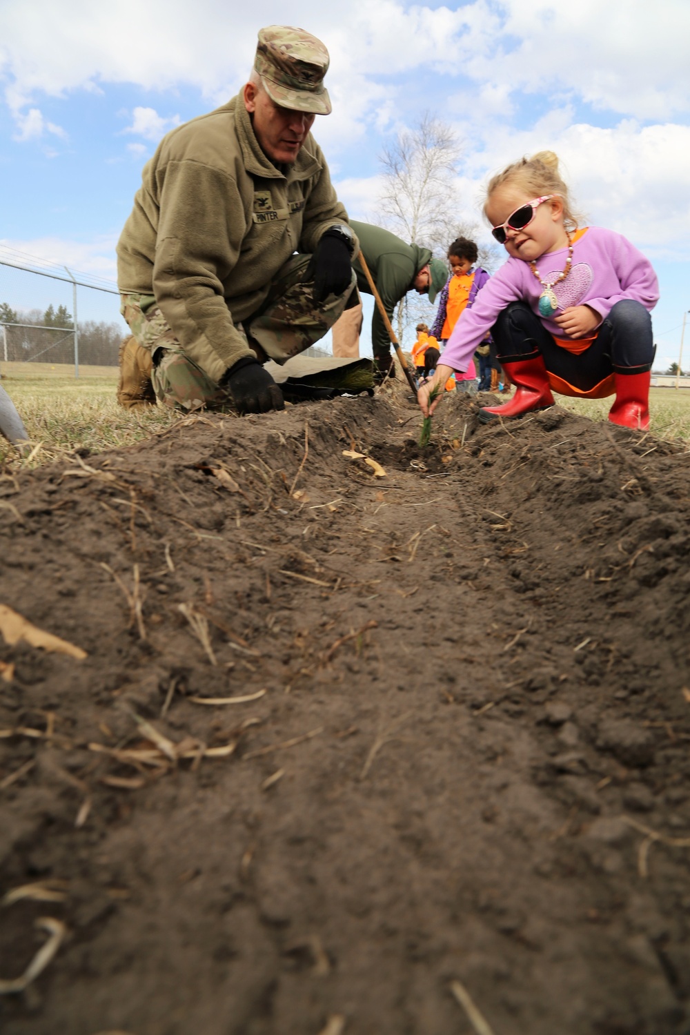 Community plants trees for 30th Arbor Day observance at Fort McCoy