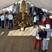 Coast Guard Cutter Barque Eagle crew holds tours at Newport