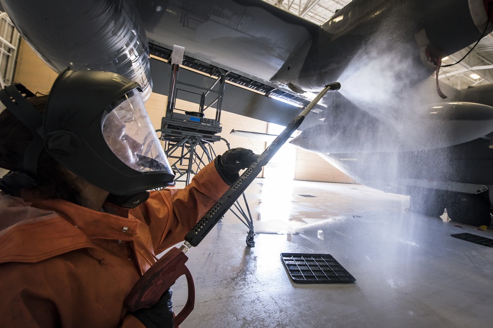 Combat King gets 'royal' treatment during wash