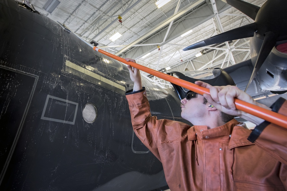 Combat King gets 'royal' treatment during wash
