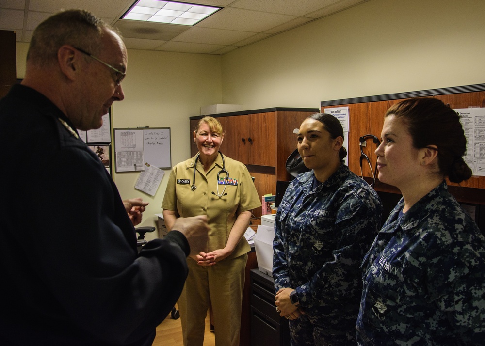 Navy Surgeon General visits Naval Health Clinic Patuxent River