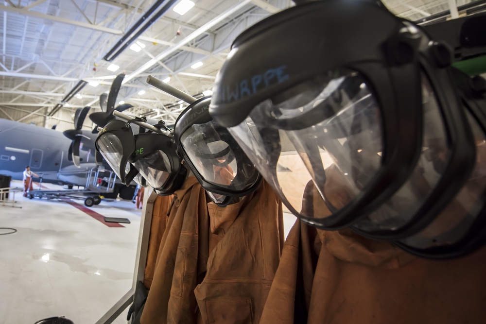 Combat King gets 'royal' treatment during wash