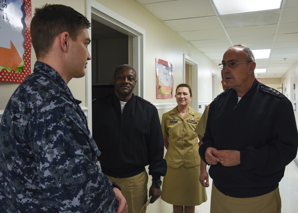 Navy Surgeon General visits Naval Health Clinic Patuxent River