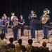 Army band performs for students in Jordan