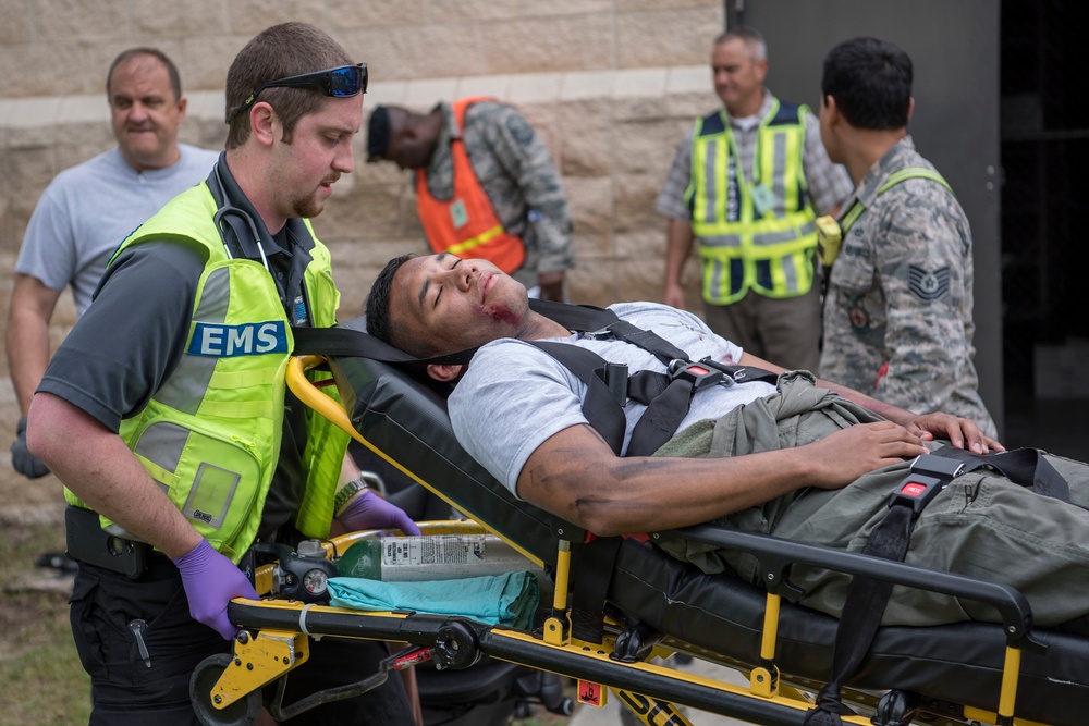 Seymour Johnson holds annual Active Shooter Mass Casualty Exercise