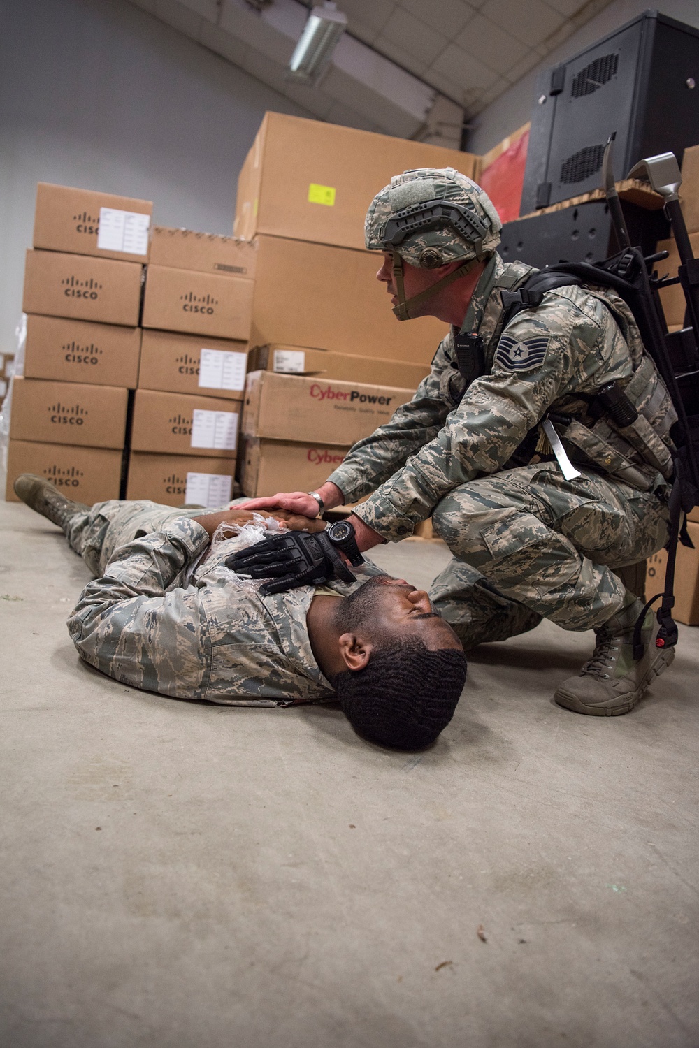 Seymour Johnson holds annual Active Shooter Mass Casualty Exercise
