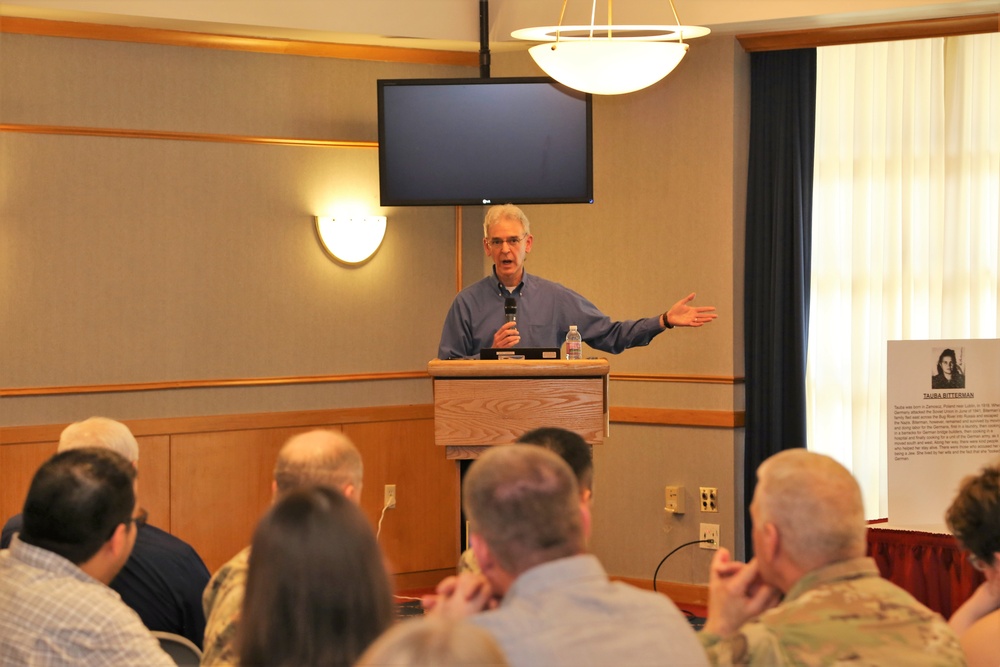 Holocaust Remembrance Day observance at Fort McCoy