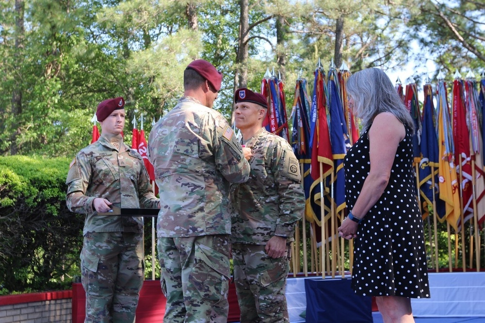All American DCG-O receives LOM for meritorious service