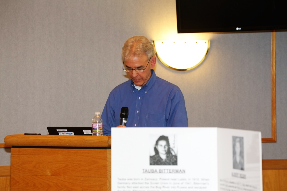 Holocaust Remembrance Day observance at Fort McCoy