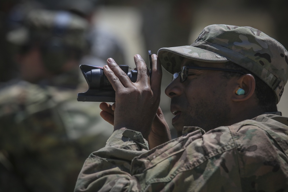 Infantry Advanced Leader Course students perform marksman fundamentals