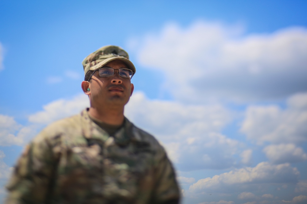 Infantry Advanced Leader Course students perform marksman fundamentals