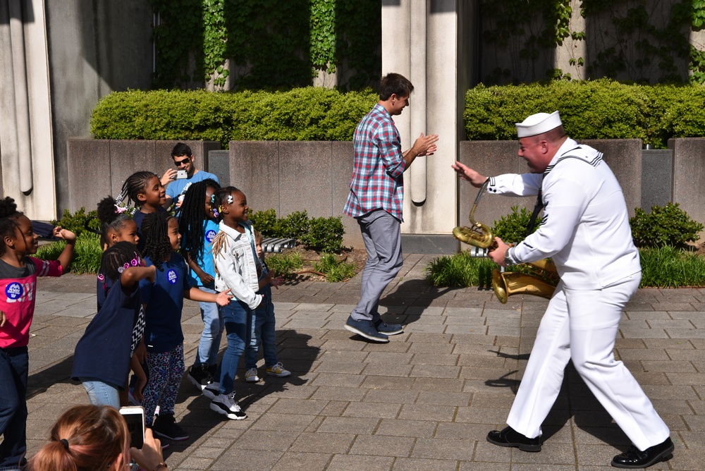 Navy Band Southeast performs for Navy Week Birmingham