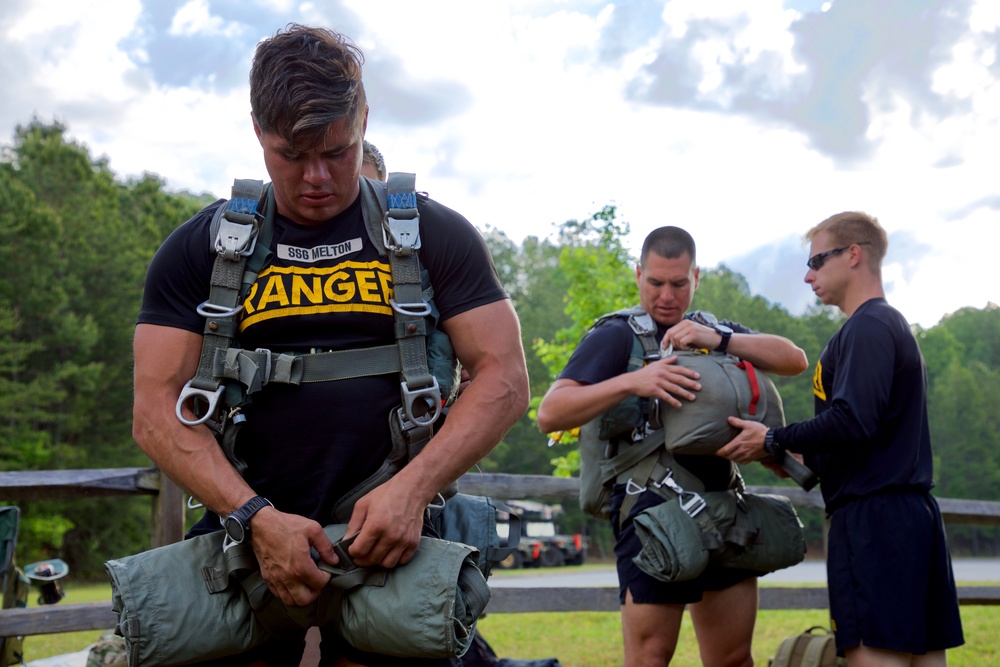 5th Ranger Training Battalion Water Jump