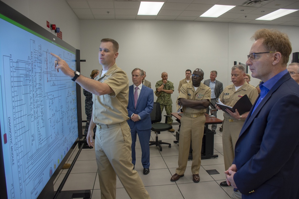 Under Secretary of the Navy Visits NATTC