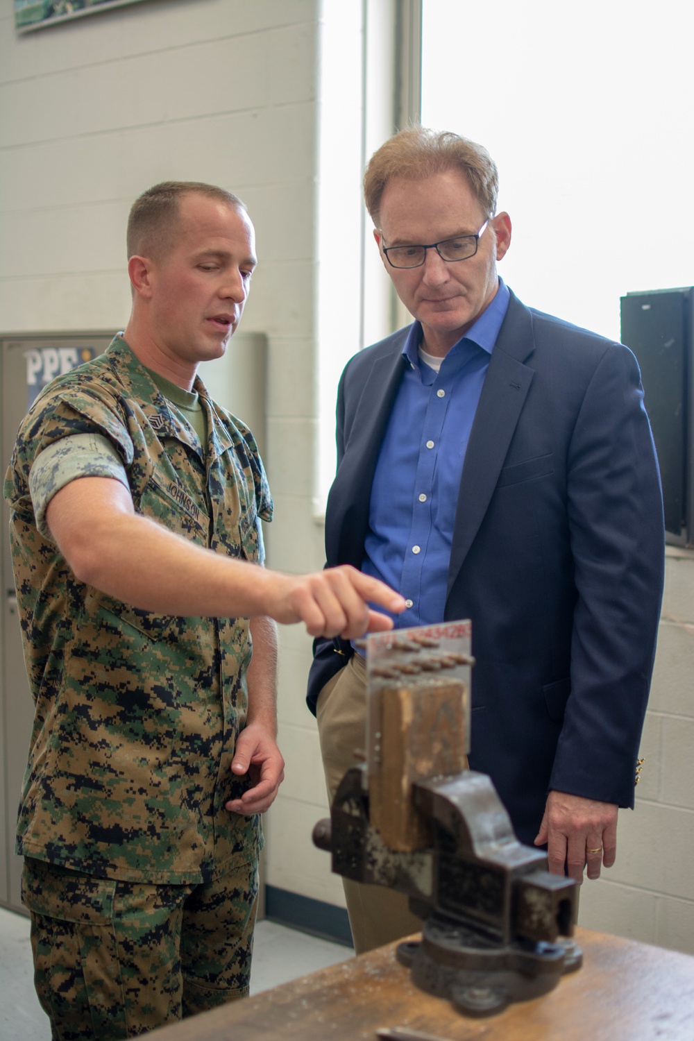 Under Secretary of the Navy Visits NATTC