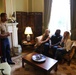 WWE Superstars visit Marine Barracks Washington